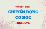 Làm thế nào để biết một vật chuyển động hay đứng yên, tính tương đối của chuyển động và đứng yên - Vật lí 8 bài 1